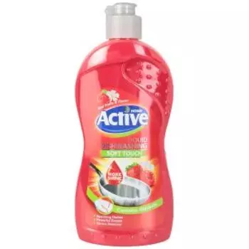 Средство для мытья посуды Active Клубника и малина, 500 мл