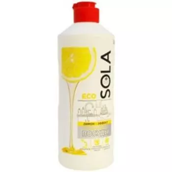Средство для мытья посуды Sola Лимон, 500 мл