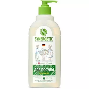 Средство для мытья посуды Synergetic Алоэ, 500 мл