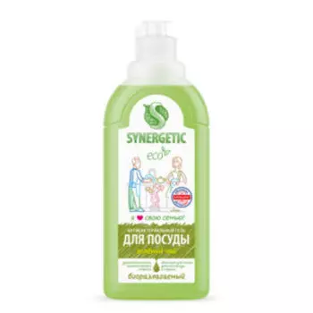 Средство для мытья посуды Synergetic Зеленый чай, 500 мл