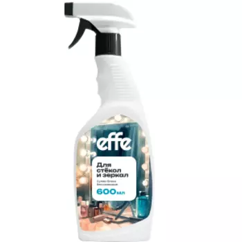 Средство для мытья стекол и зеркал Effe, 600 мл, с триггером
