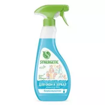 Средство для мытья стекол Synergetic Океанский бриз, 500 мл, с триггером