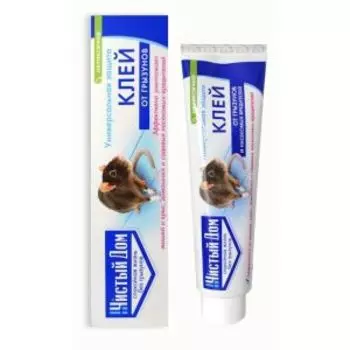 Средство от грызунов и насекомых-вредителей ЧИСТЫЙ ДОМ, клей, 130г