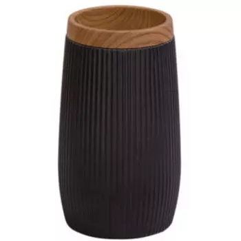 Стакан Black boom, 13х7.5 см, черный, пластик