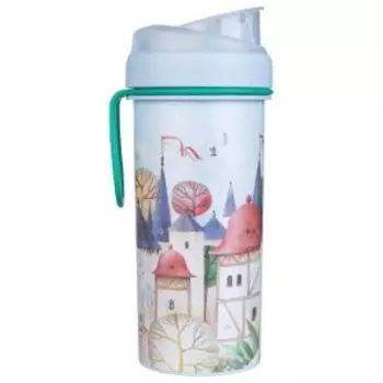 Стакан детский Phibo Город с петлей, 400 мл, пластик