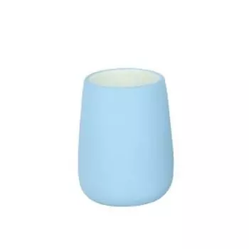 Стакан для зубной щётки Soft, керамика, голубой