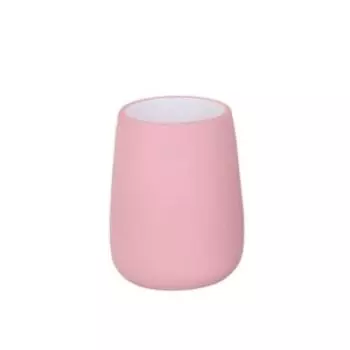 Стакан для зубной щётки Soft, керамика, розовый