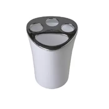 стаканчик для зубных щеток VANSTORE Wiki white 355-02