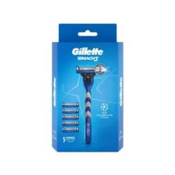 станок д/бритья GILLETTE Mach3 + 5 кассет