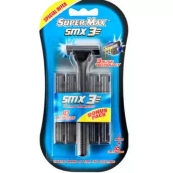 Станок многоразовый Super-Max SMX3, 10 картриджа