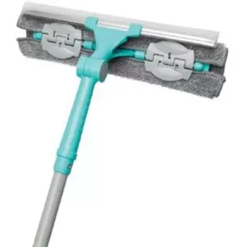 Стекломой Home Queen You'll love с насадкой из микрофибры, телескопическая ручка 135 см