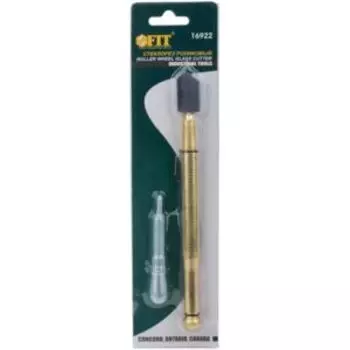 Стеклорез роликовый масляный FIT, металлический корпус