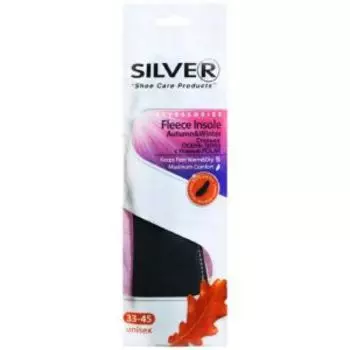 Стельки для обуви Silver Polar, латекс с тканью