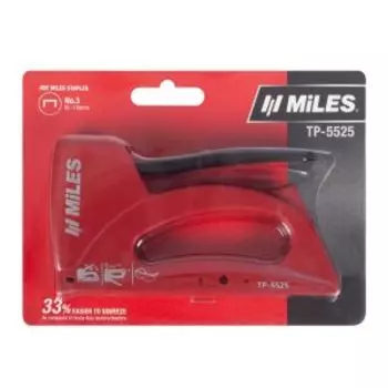 Степлер MILES, тип скобы №53, 6-10 мм, пластиковый корпус