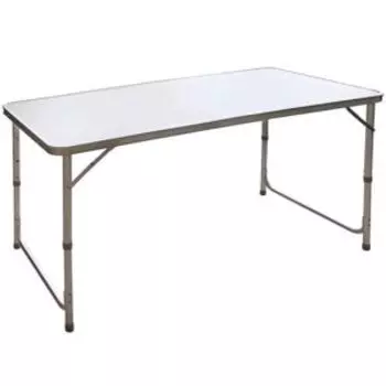 Стол сплошной для пикника, 120x60x69 см, алюминий