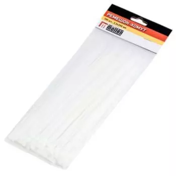 Стяжка-хомут, 2,5х200 мм, белый, 100 шт