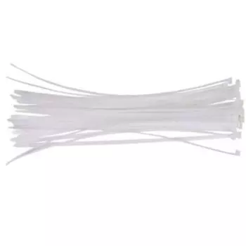 Стяжки нейлоновые Dr Barrett, 4,8х400 мм, 100 шт, белые