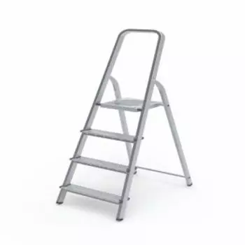 Стремянка 4-х ступенчатая Планета, оцинкованная, стальная