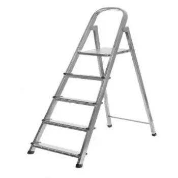 Стремянка 5-ти ступенчатая Планета, оцинкованная, стальная