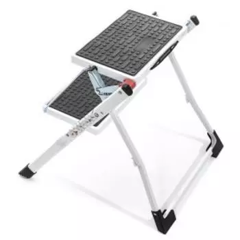 Стремянка стальная Zalger Mini, 2 ступени, ручка для переноски, до 150 кг