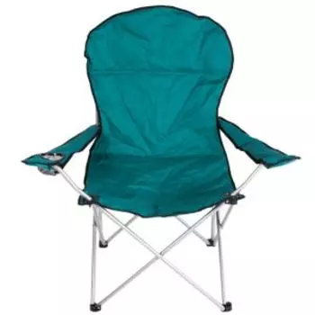 Стул туристический с подлокотниками Домовой, 63х63х110 см, металл