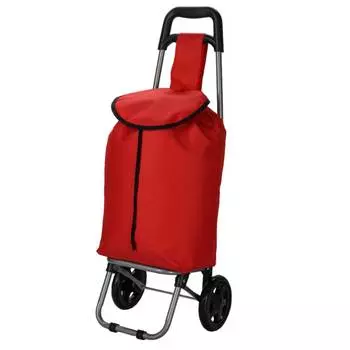 Сумка-тележка, 28х18х48 см, 24 л, красный