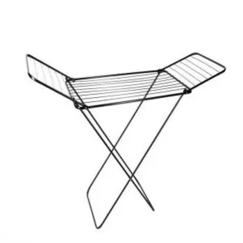 Сушилка для белья напольная Сектор СН18Ч, 18 м, 180х55х96 см, металл, чёрный