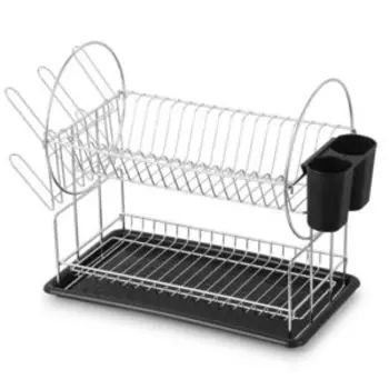 Сушилка для посуды двухуровневая, 50 х 23,5 х 33 см, сталь