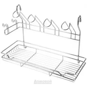 Сушилка для посуды и стаканов Esprado Platinos, 39х17.3х26.5 см, хром
