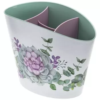 Сушилка для столовых приборов Idea Каменная роза, пластик