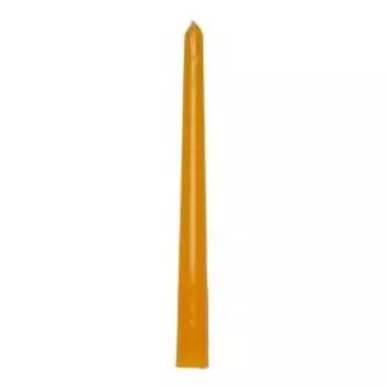 Свеча античная, 21 см, желтый, без аромата