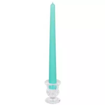 Свеча Античная, парафин, бирюзовый