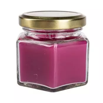 Свеча ароматическая Lumi Клубнично-клюквенный смузи, парафин/стеарин, 6 часов