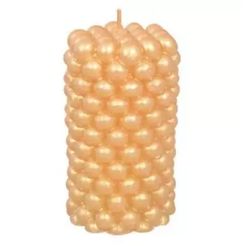 Свеча декоративная Бусинки, 8.5х5 см, в ассортименте