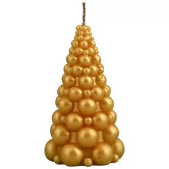 Свеча декоративная Елочка, 8х4.5х4.5 см, в ассортименте