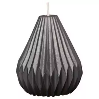 Свеча декоративная Груша грань, 6.5х6.5х8 см, в ассортименте