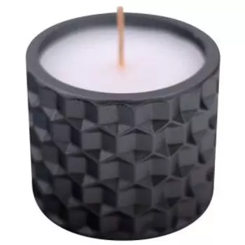 Свеча декоративная с подсвечником Мозаика, 8х8х6.5 см