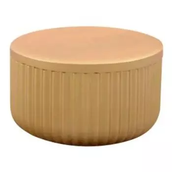 Свеча декоративная с подсвечником Полоски с крышкой, 10.5х10.5х6.5 см