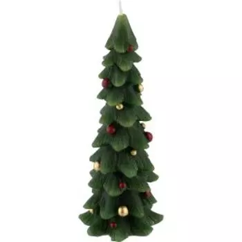 Свеча интерьерная Волшебная страна Елка, 19 см, парафин