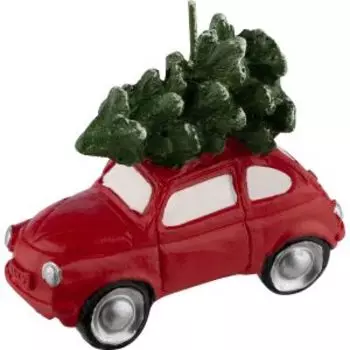 Свеча интерьерная Волшебная страна Машинка, 7.5х3х6.5 см, парафин, зелёный