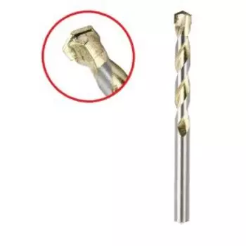 Сверло Hammer Flex 202-305 DR CR 10, 0мм*120/72мм камень, DIN8039, HRC