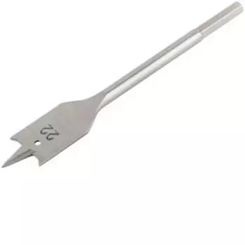 Сверло по дереву перовое, инструментальная сталь, 22х152 мм