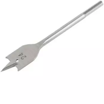 Сверло по дереву перовое, инструментальная сталь, 24х152 мм