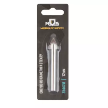 Сверло по кафелю и стеклу, 12 мм