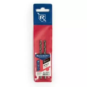 Сверло по металлу Rennbohr Basic, 4.2х75 мм, 2 шт