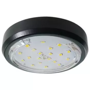 Светильник Ecola накладной, легкий, GX53, черный