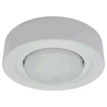 Светильник Ecola накладной, широкий, GX53, белый