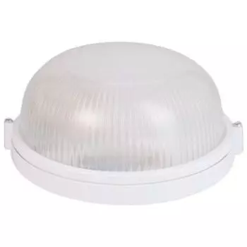 Светильник ЭРА НБП 03-60-001 Акватермо, алюминий, стекло, E27, 60 Вт, IP54, белый