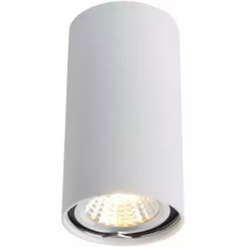 светильник накладной ARTE LAMP Unix 1*GU10*50Вт, 230В, d=5,4см, алюминий, белый A1516PL-1WH