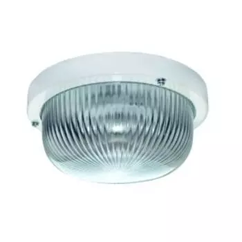 Светильник накладной Ecola Light, LED, GX53, IP65, 18,5х18,5х8,5 см, стекло, белый